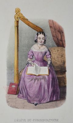 "Детская мода"(детская французская мода). Литография, опубликованная в 1897 году в Париже. 