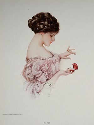 "Мода эпохи модерн" Офсетная литография, опубликованная в 1911 году в Нью-Йорке для издания 