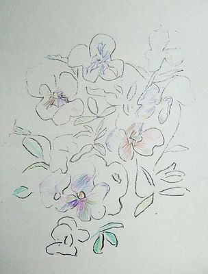 Неменова Г. Цветы 40,3х42.2 х 29,8х30.8(р.и.) (4)