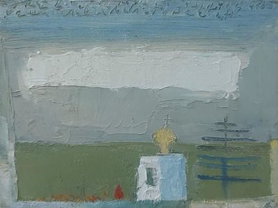 А Гостинцев . холст масло 15-20см.Пейзаж 2003 год, 
Алексей Николаевич Гостинцев 