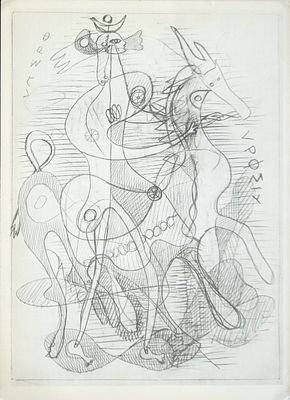 Джорж Брак. DERRIERE LE MIROIR.(За зеркалом). Paris, Maeght, Бумага, литография. Размер: 