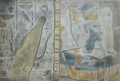 Египет. VERVE №5-6 Июль-Октябрь 1939 года. Бумага, литография. Размер: 35.0 х 52.0.
В хорошем 