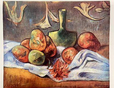 Natura morta. Поль Гоген. (1848 - 1903). Бумага, литография. Размер: 39,5 х 29.0. Ограниченный 