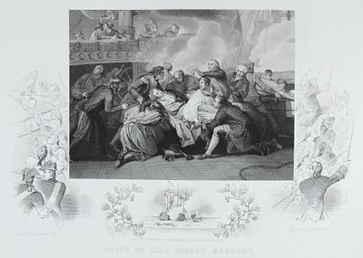 Батальная сцена. Лондон, 1855-1860 г. Бумага, гравюра. Размер гравюры: 18.0 х 27.0. В хорошем 