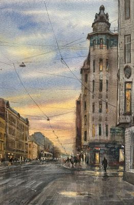 Е Соколова"На Среднем " 30-40 см