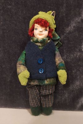 Галина Филимонова кукла ручной работы, материалы: проволочный каркас, текстиль, папье-маше 