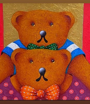 А. Кирьянов "Телохранитель", 30-40 см. холст масло , 2024 год.