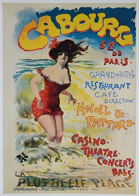 Плакат Кабаре. Бумага, лито-офсет. Размер 30.5 х 22.0(р.и.)