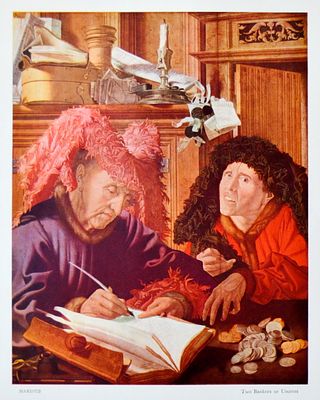 Менялы.. Бумага, лито-офсет. VERVE №5-6 Июль-Октябрь 1939 года.
Размер: 35.5х26.0(р.и.)В 