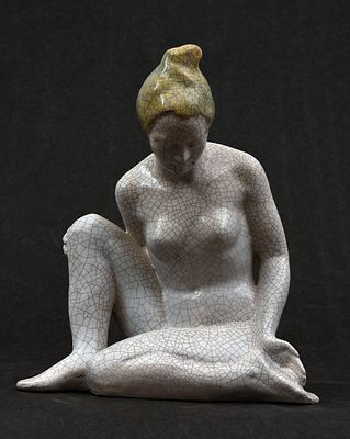 Филиппова Анна. "Омовение". 31/27/11 майолика, глазури. Анна Андреевна Филиппова родилась в 1991 