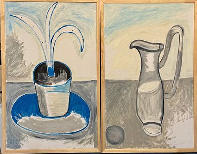 Г. Устюгов "Натюрморт.Кувшин".2000 год .СПБ. Устюгов, Геннадий Афанасьевич (р. 1937) — художник 