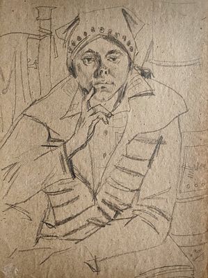 В. Руднев "Ирочка".
22х30 см. 1982г.
Васи́лий Фили́ппович Руднев (08.04.1928, Плотниково 