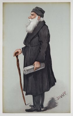 Лев Толстой. Хромолитография издана в 1869-1914 годах, альбом в Лондоне для журнала Ярмарка 