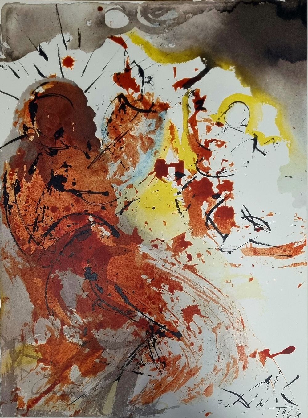 Art House Auction | Auction 32 | SALVADOR DALI' "BIBLIA SACRA 105 SERIGRAFIE " - Vulgatae Editionis", Rizzoli Editore 1967, tiratura 145/1499.