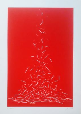 BONETTI BEPPE Brescia 1951 “Senza titolo” - BONETTI BEPPE Brescia 1951 “Senza titolo” serigrafie 