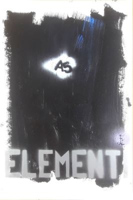BLAIN JULIAN Rognac 1942 “A5 elementi” - BLAIN JULIAN Rognac 1942 “A5 elementi” tecnica mista su 