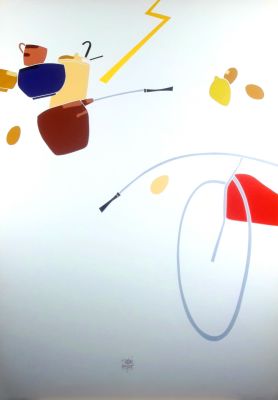 TADINI EMILIO Milano 1927-2002 “Senza titolo” - TADINI EMILIO Milano 1927-2002 “Senza titolo” 