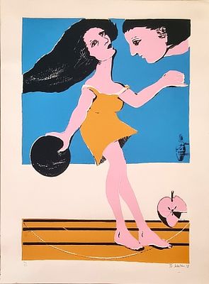 SALATINO CARLOS ALBERTO Buenos Aires 1939 "Senza titolo" - SALATINO CARLOS ALBERTO 