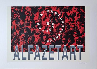 CIGNINI DANIELA Italia 1900 - 1994 "Alfazetart" - CIGNINI DANIELA Italia 1900 - 1994 