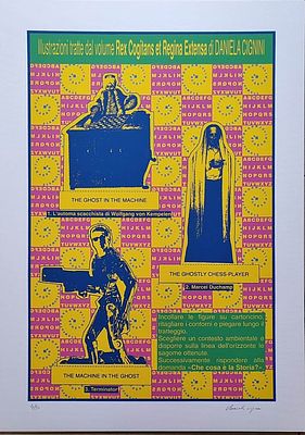 CIGNINI DANIELA Italia 1900 - 1994 "Rex Cogitas et Regina Extensa" - CIGNINI DANIELA 