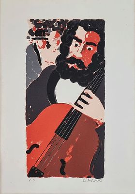 ROSELLI CARLO Milano 1939 "Senza titolo" - ROSELLI CARLO Milano 1939 "Senza titolo" 