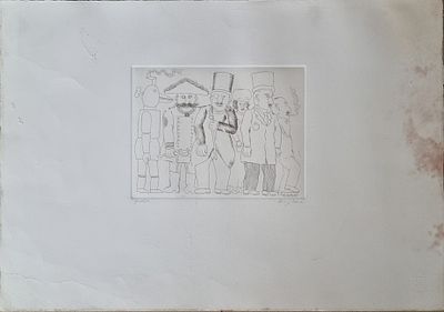 BORGHESE FRANZ Roma 1941 - 2005 "Senza titolo" - BORGHESE FRANZ Roma 1941 - 2005 "Senza 