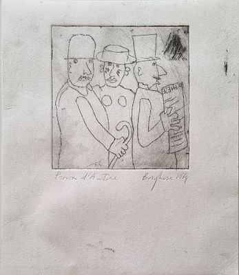 BORGHESE FRANZ Roma 1941 - 2005 "Senza titolo" - BORGHESE FRANZ Roma 1941 - 2005 "Senza 