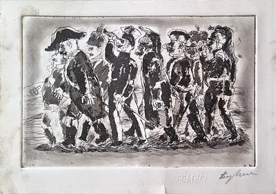 BORGHESE FRANZ Roma 1941 - 2005 "Senza titolo" - BORGHESE FRANZ Roma 1941 - 2005 "Senza 