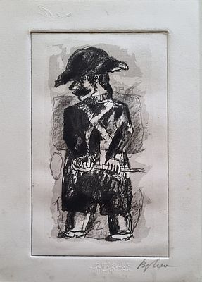 BORGHESE FRANZ Roma 1941 - 2005 "Senza titolo" - BORGHESE FRANZ Roma 1941 - 2005 "Senza 