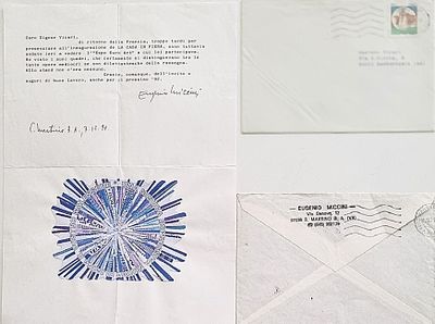 MICCINI EUGENIO Firenze 1925 - 2007 "Senza titolo" - MICCINI EUGENIO Firenze 1925 - 2007 