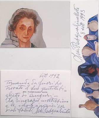 PASQUALINO NOTO LIA Palermo 1909 - 1998 "Senza titolo" - PASQUALINO NOTO LIA Palermo 