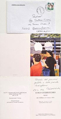 GUERRICCHIO LUIGI Matera 1932 - 1996 "Senza titolo" - GUERRICCHIO LUIGI Matera 1932 - 