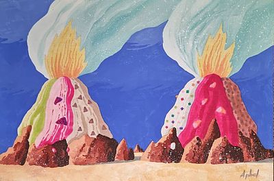 APHEL FABIO Cavalese (TN) 1957 "Vulcani gelati" - APHEL FABIO Cavalese (TN) 1957 