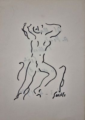 GUIDI VIRGILIO Roma 1891 - Venezia 1984 "Senza titolo" - GUIDI VIRGILIO Roma 1891 - 