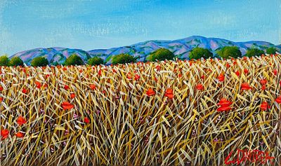 DAUREA GIOVANNI Caltanissetta 1955 "In Estate" - DAUREA GIOVANNI Caltanissetta 1955 "In 