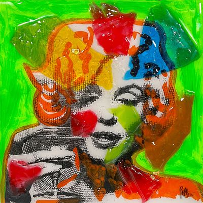 PELLINI ROLANDO Ferrara 1952 "Omaggio a Marilyn Monroe" - PELLINI ROLANDO Ferrara 1952 