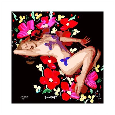 MURGIA MARIA Sassari 1935 "Serie Pop Art: Marilyn Monroe" - MURGIA MARIA Sassari 1935 