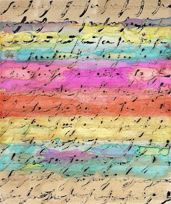 RAPETTI MOGOL ALFREDO Milano 1961 "Scritture colors" - RAPETTI MOGOL ALFREDO Milano 1961 