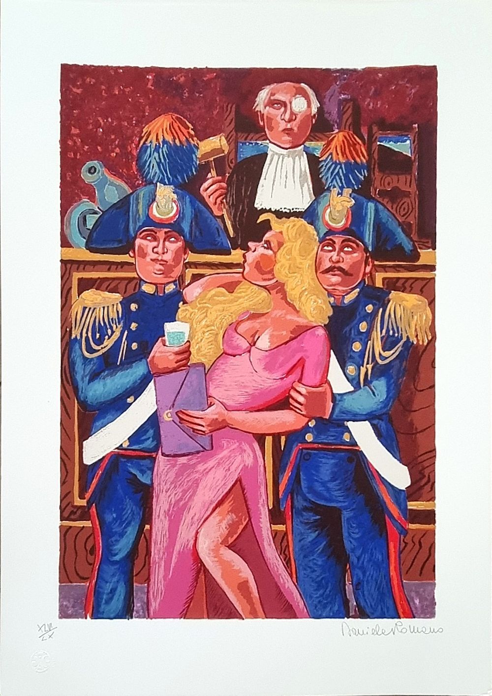 ROMANO DANIELA Napoli 1947 - Roma 2009 "Senza titolo" - ROMANO DANIELA Napoli 1947 - 