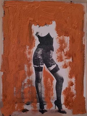 DE FEUDIS SEBASTIANO Foggia 1960 "Senza titolo" - DE FEUDIS SEBASTIANO Foggia 1960 