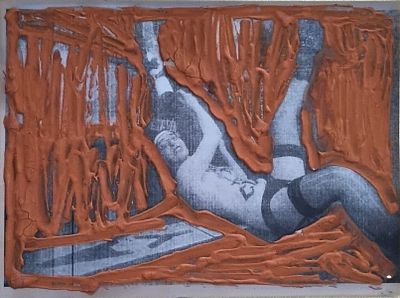 DE FEUDIS SEBASTIANO Foggia 1960 "Senza titolo" - DE FEUDIS SEBASTIANO Foggia 1960 