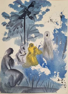 DALI' SALVADOR Spagna 1904 - 1989 "Biblia Sacra - Vulgatae Editionis" - DALI' SALVADOR 