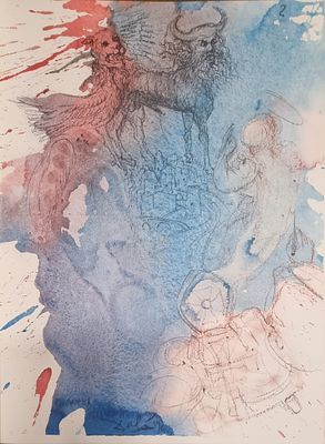 DALI' SALVADOR Spagna 1904 - 1989 "Biblia Sacra - Vulgatae Editionis" - DALI' SALVADOR 