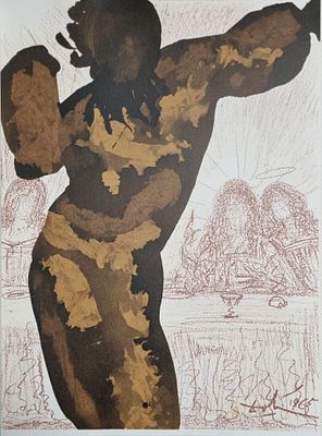 DALI' SALVADOR Spagna 1904 - 1989 "Biblia Sacra - Vulgatae Editionis" - DALI' SALVADOR 