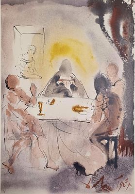 DALI' SALVADOR Spagna 1904 - 1989 "Biblia Sacra - Vulgatae Editionis" - DALI' SALVADOR 
