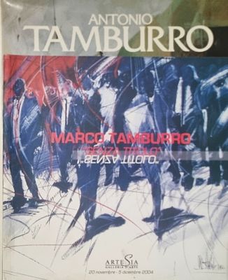 TAMBURRO MARCO Perugia 1974 "Catalogo" "Senza titolo" catalogo di pagg. 60 circa, Artesia 