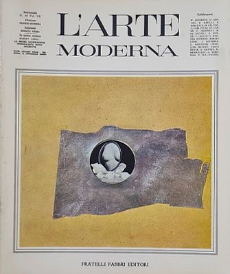 ARTISTI VARI "Catalogo" "L'arte moderna - settimanale n. 60 Vol. VII" catalogo di pagg. 40 
