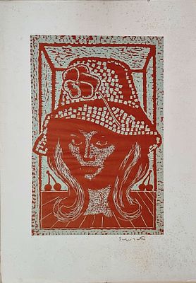 SAPORETTI ADOLFO Ravenna 1907 - Milano 1974 "Senza titolo" - SAPORETTI ADOLFO Ravenna 
