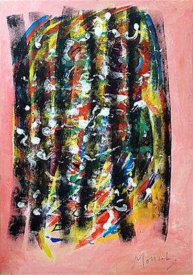 MONCADA IGNAZIO Palermo 1932 - Milano 2012 "Senza titolo" - MONCADA IGNAZIO Palermo 1932 
