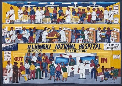 MALIKITA M. MARUS Tanzania 1964 "Ospedale" - MALIKITA M. MARUS Tanzania 1964 "Ospedale" 
